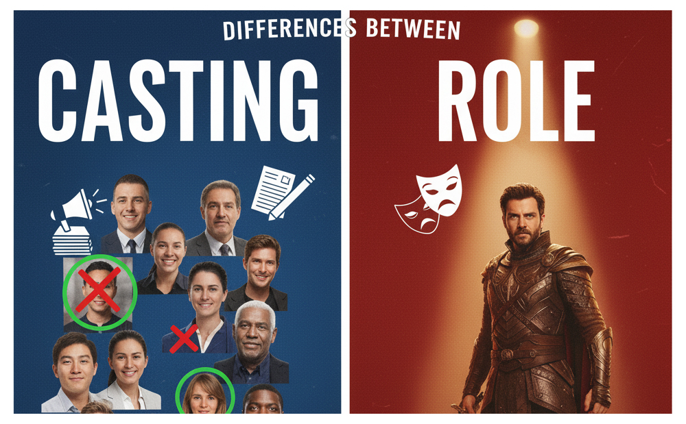 Differences between Casting/Role